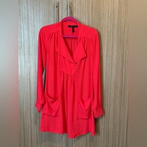 BCBGMaxAzria Vibrant Red Dress